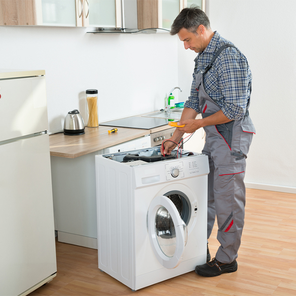 can you walk me through the steps of troubleshooting my washer issue in Pelham